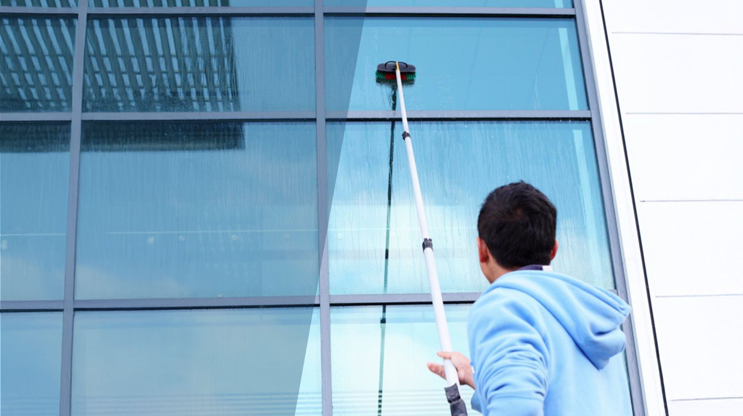 Ascend Cleaners window washing building Ascend Cleaning Services Inc.