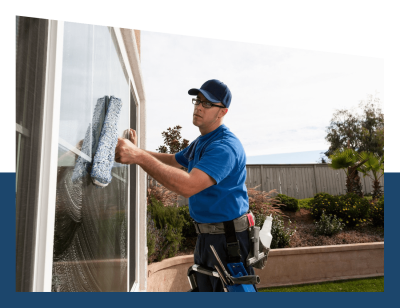 Ascend employee window washing Ascend Cleaning Services Inc. Faqs